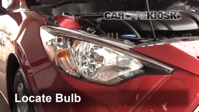 2016 Scion iA 1.5L 4 Cyl. Éclairage Feux de route (remplacer l'ampoule)